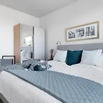 Beachterraceone - Eg, Meerblick, Terrasse, Kamin, Sauna Apartmán *