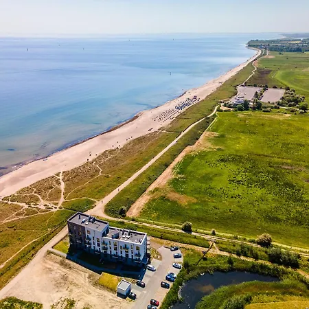Beachterraceone - Eg, Meerblick, Terrasse, Kamin, Sauna Olpenitz