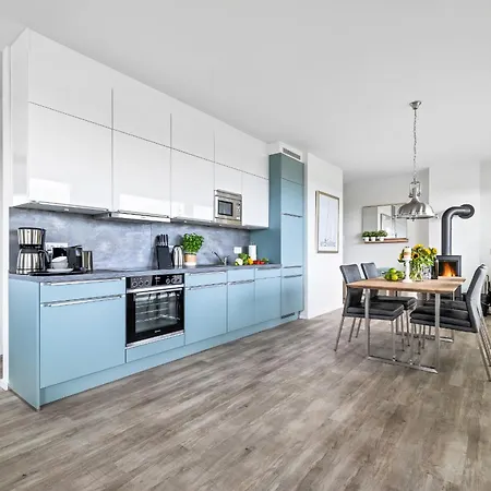 Beachterraceone - Eg, Meerblick, Terrasse, Kamin, Sauna Olpenitz