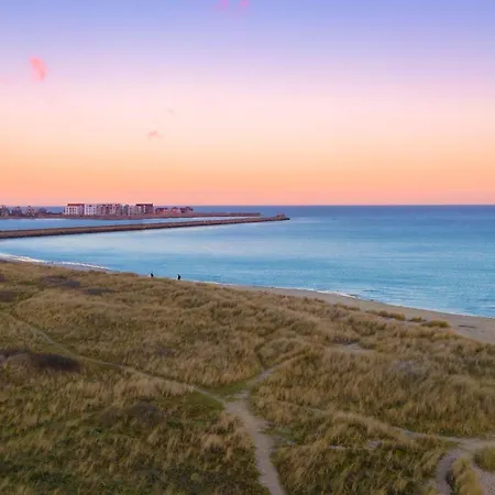 Beachterraceone - Eg, Meerblick, Terrasse, Kamin, Sauna Olpenitz