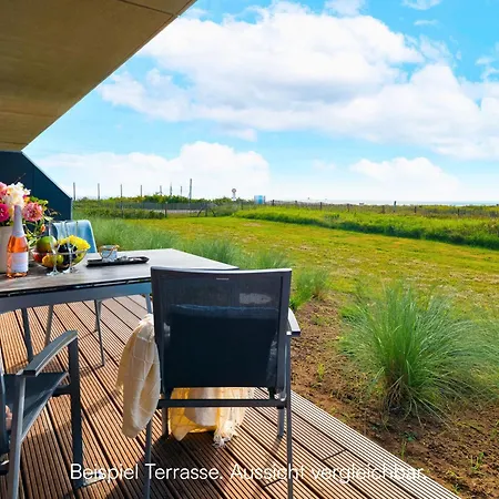 Beachterraceone - Eg, Meerblick, Terrasse, Kamin, Sauna *